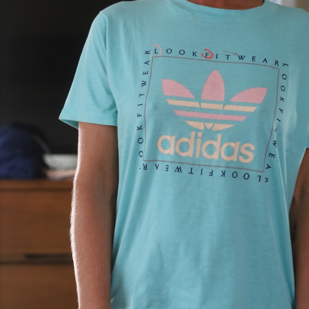 Vintage adidas tee.